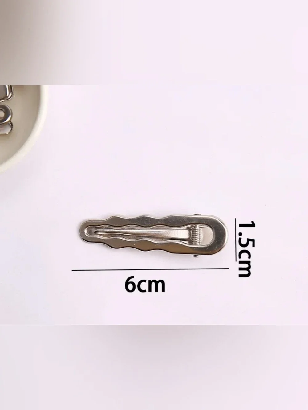 Unisex Hair Barrette Simple Style Metal Headwear Hairpin Duckbill Clip